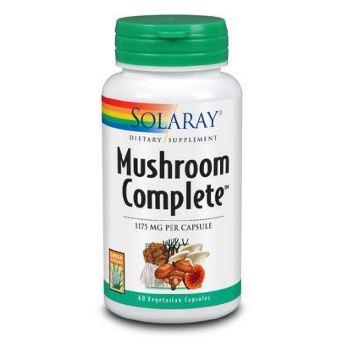 Solaray Mushroom Complete Supplement, 1175 mg | 60 Count